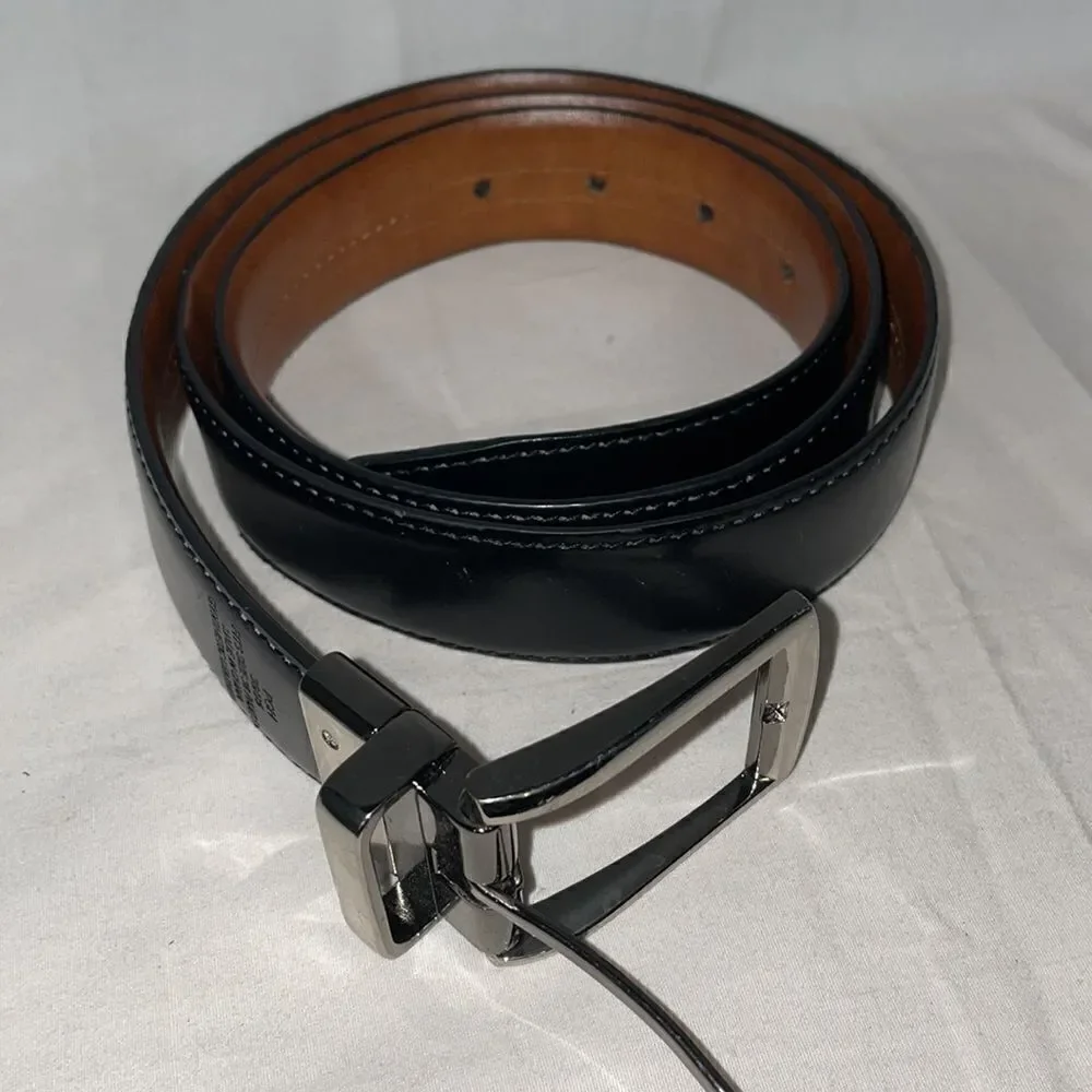 Synthetic leather belt